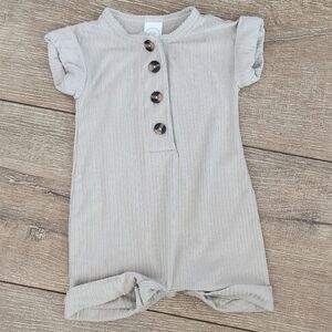 Lou Lou & Company Gray Kids One Piece